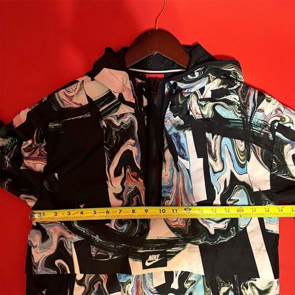 Nike Women's Marble Print Half Zip Jacket Multicolor Size M Casual - Picture 11 of 13